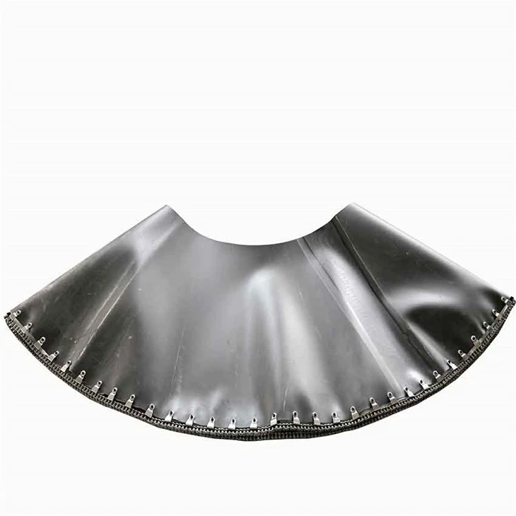 90 Degree Curved Conveyor Belt With RS50 Chain