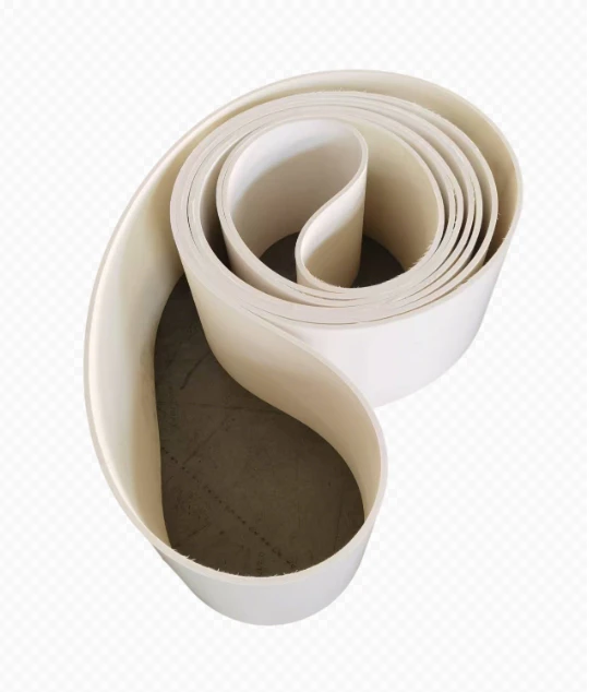 Thickness 8mm White Color PU Conveyor Belt For Food